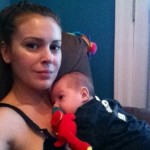 Alyssa Milano tweeted this pic of her and son Milo