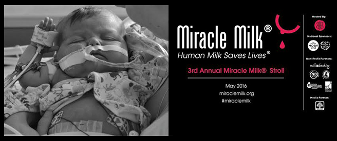 Miracle Milk® Stroll nonprofit partners