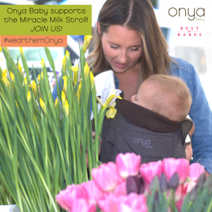 Onya Baby, Miracle Milk Stroll locations, Best for Babes